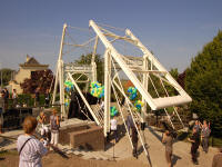 Opening gerestaureerde brug juni 2010