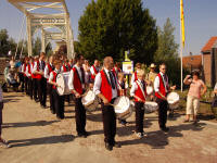 Onderling Genot bij brugopening  juni 2010