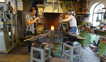 Pepijn Bakker (Li.) en Jan Bergwerf